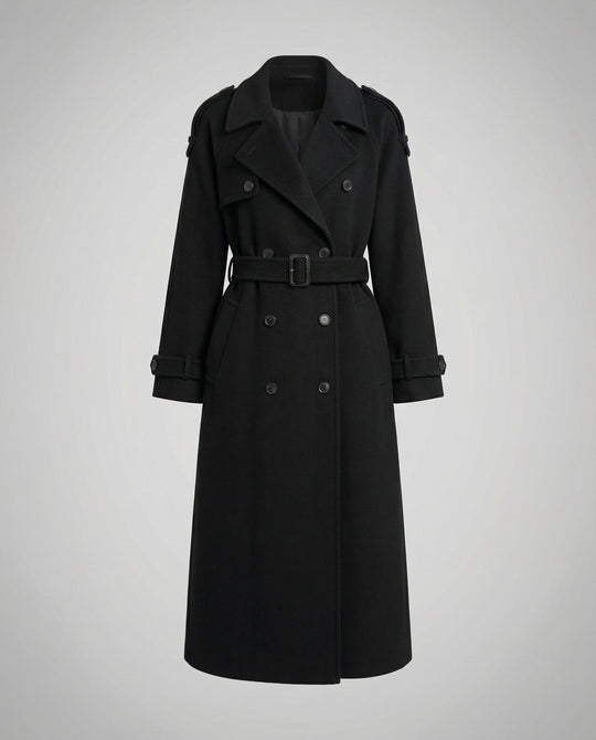 Bequemer Oversized Wollmantel Damen | EB