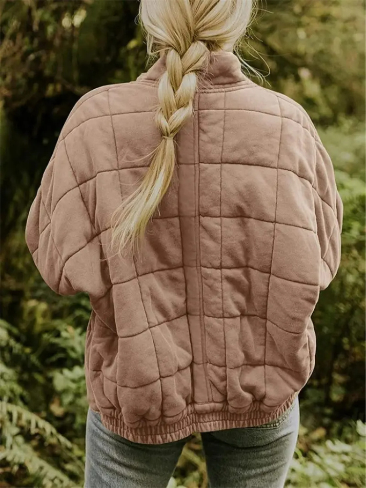 EB | Übergangsjacke Oversized Dicke Damenjacke