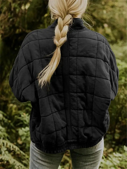 EB | Übergangsjacke Oversized Dicke Damenjacke