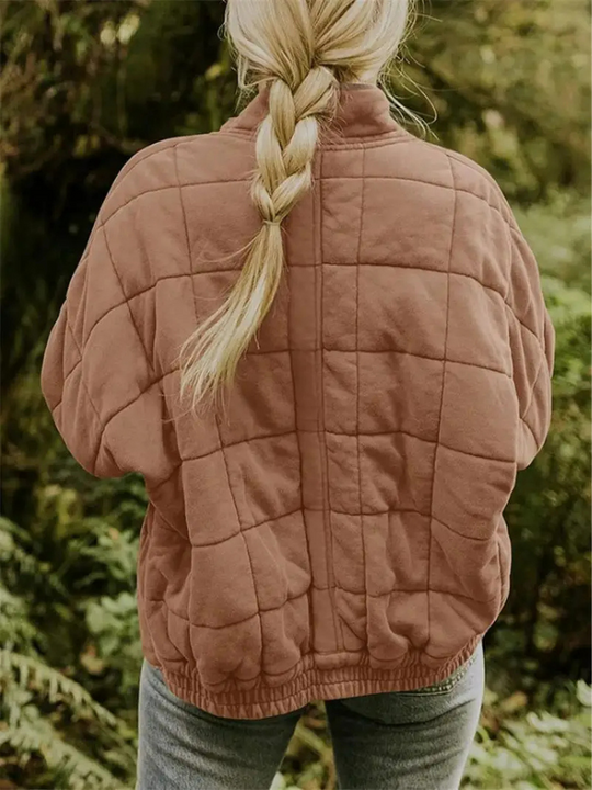 EB Damen Übergroße Jacke – Warme Winter/Übergangsjacke
