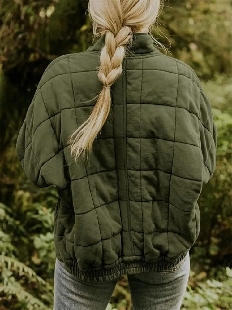 EB Damen Übergroße Jacke – Warme Winter/Übergangsjacke