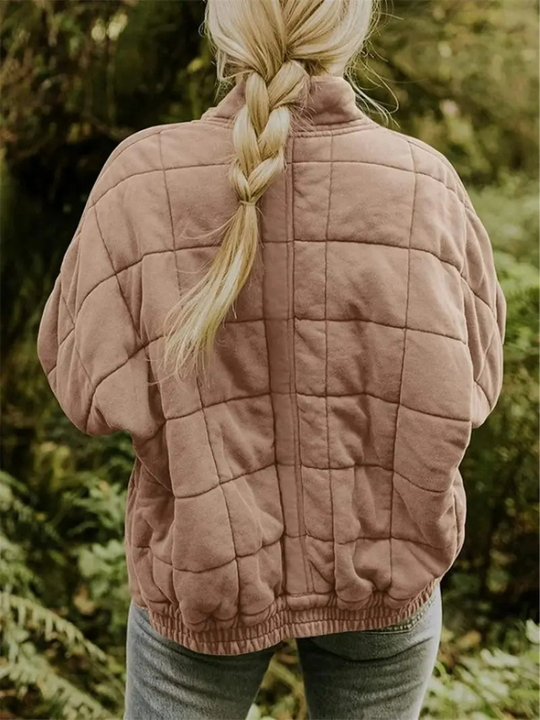 EB | Damen Übergangsjacke Bequeme Warme Jacke für Den Frühling