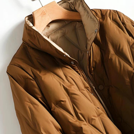 EB | Pufferjacke Wendbare Stehkragen Pufferjacke