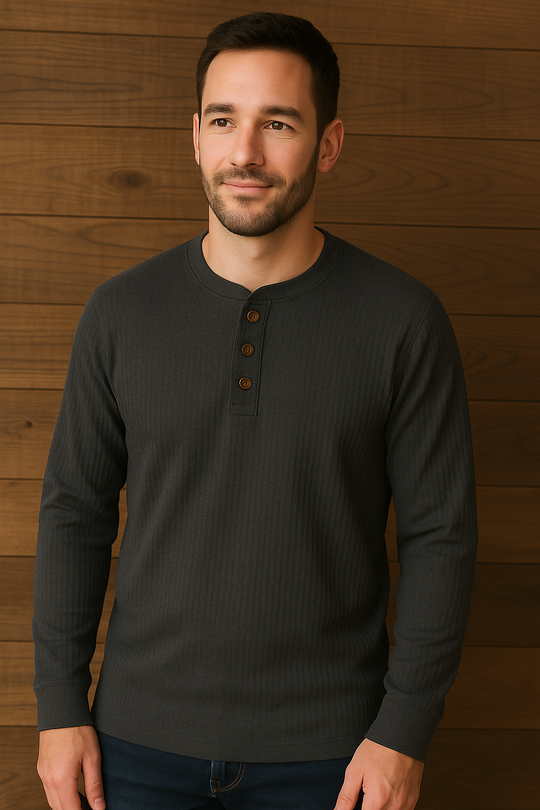 EB | Shirt Waffelstruktur Herren T-Shirt