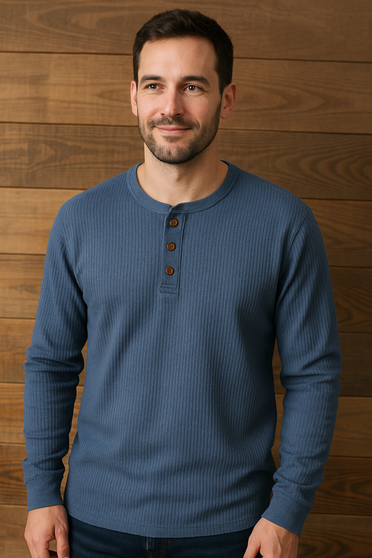 EB | Shirt Waffelstruktur Herren T-Shirt