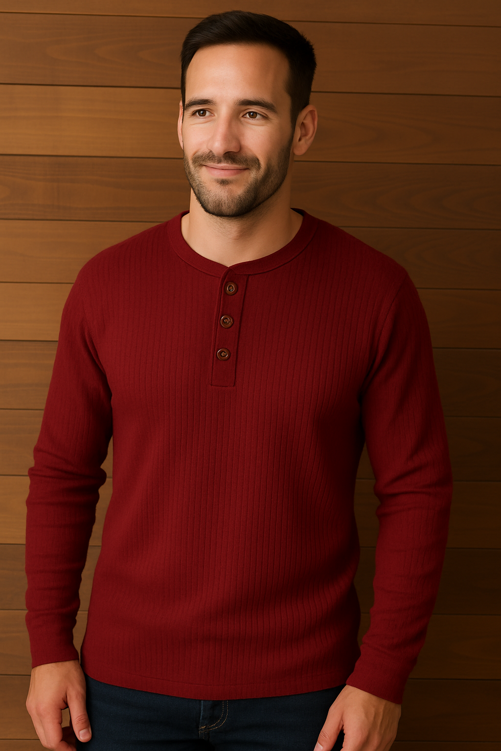 EB | Shirt Waffelstruktur Herren T-Shirt