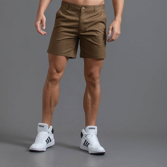 EB | Klassische Chino-Shorts aus Baumwolle für Herren