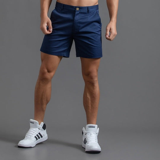 EB | Klassische Chino-Shorts aus Baumwolle für Herren