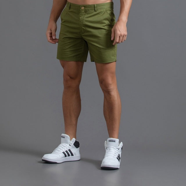EB | Klassische Chino-Shorts Aus Baumwolle für Herren