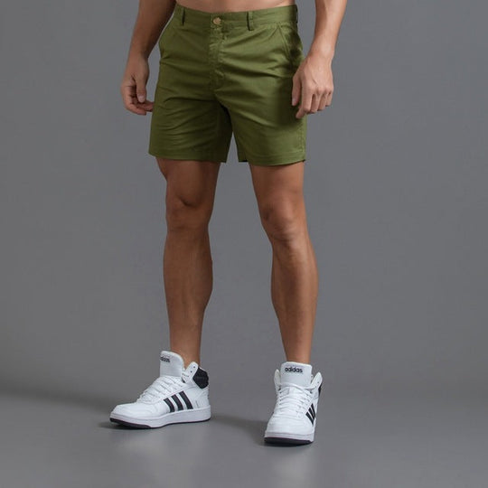 EB | Klassische Chino-Shorts Aus Baumwolle für Herren