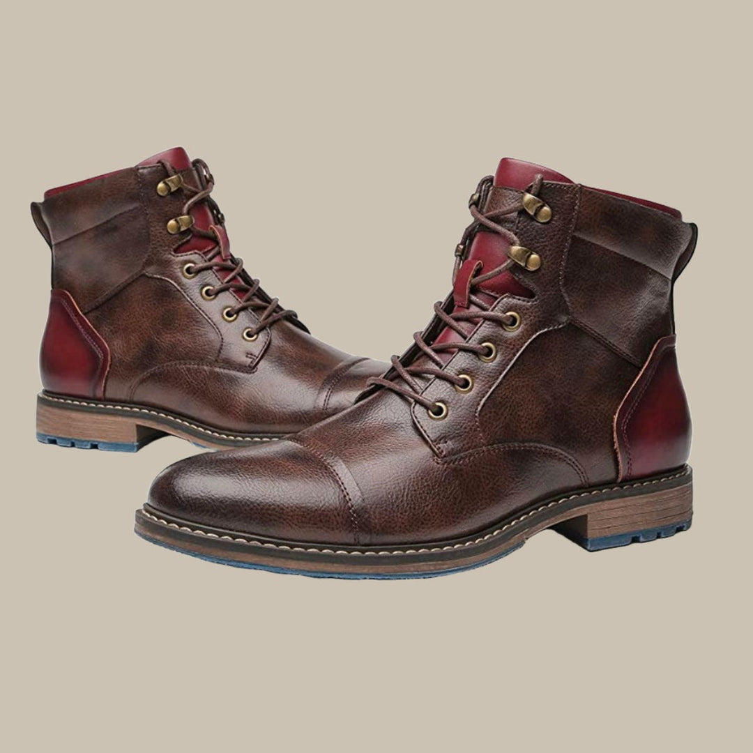 EB – Oxford Boots Premium hohe Stiefel für Herren