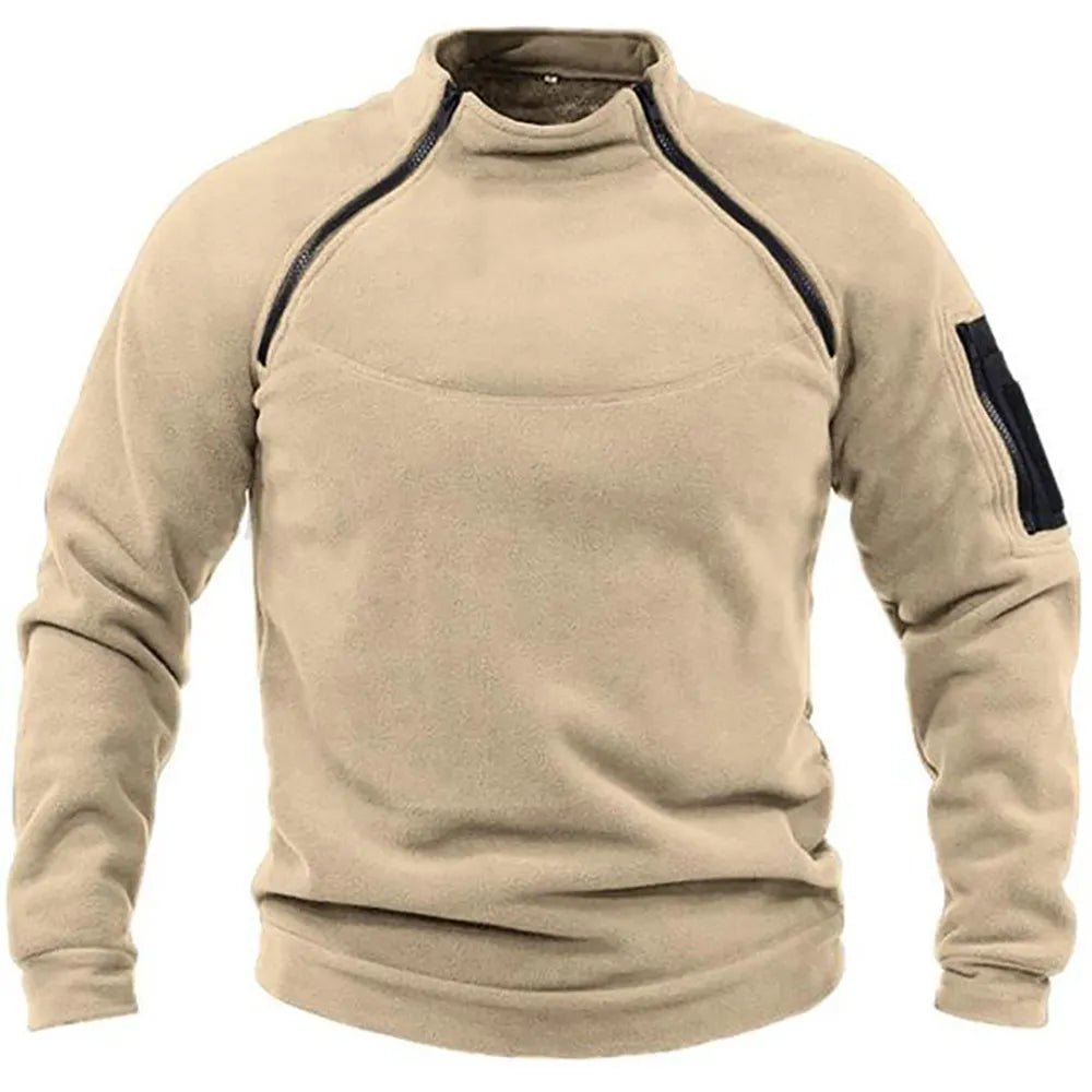 EB - Taktischer Militär-Zipper-Sweatshirt
