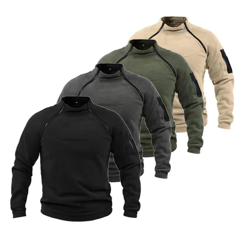 EB - Taktischer Militär-Zipper-Sweatshirt