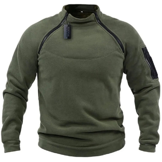 EB - Taktischer Militär-Zipper-Sweatshirt