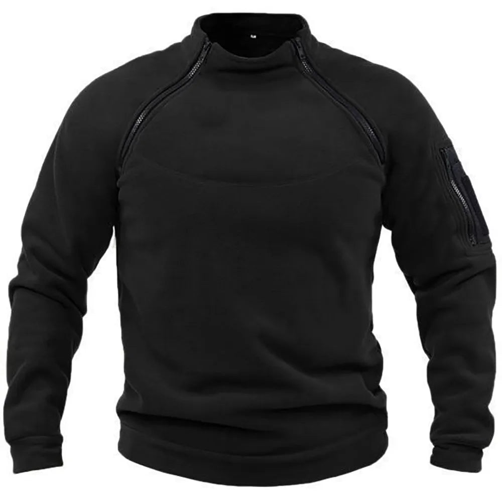 EB - Taktischer Militär-Zipper-Sweatshirt