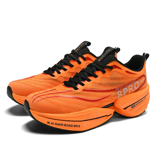 Unisex-Laufschuhe Atmungsaktives Mesh-Kohleplatte für Langstreckenlauf EB