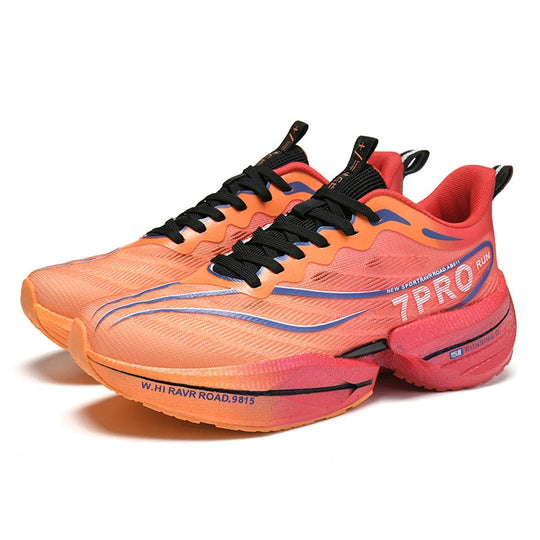 Unisex-Laufschuhe Atmungsaktives Mesh-Kohleplatte für Langstreckenlauf EB