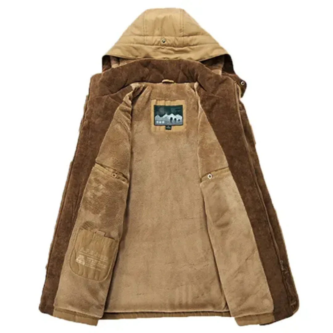 EB | Jacke Klassisch warmer Wintermantel mit Kapuze