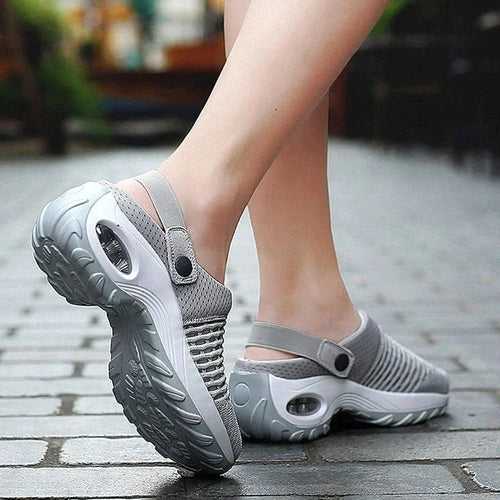 Damen Luftgepolsterte Schuhe für bequemes Gehen EB