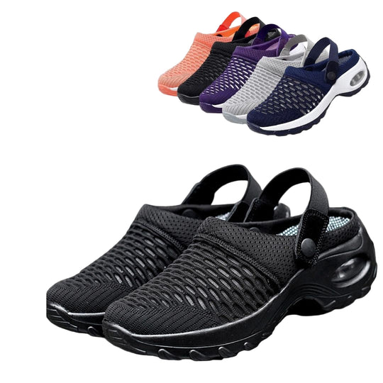 Damen Luftgepolsterte Schuhe für bequemes Gehen EB