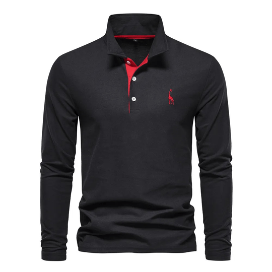 EB | Polo-Shirt mit langen Ärmeln - Simran
