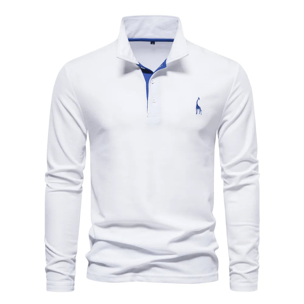 EB | Polo-Shirt mit langen Ärmeln - Simran