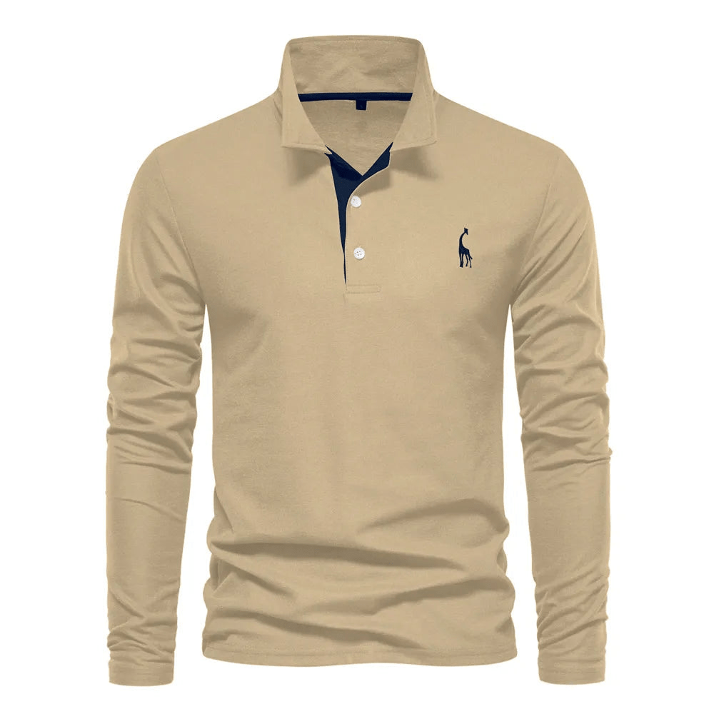 EB | Polo-Shirt mit langen Ärmeln - Simran