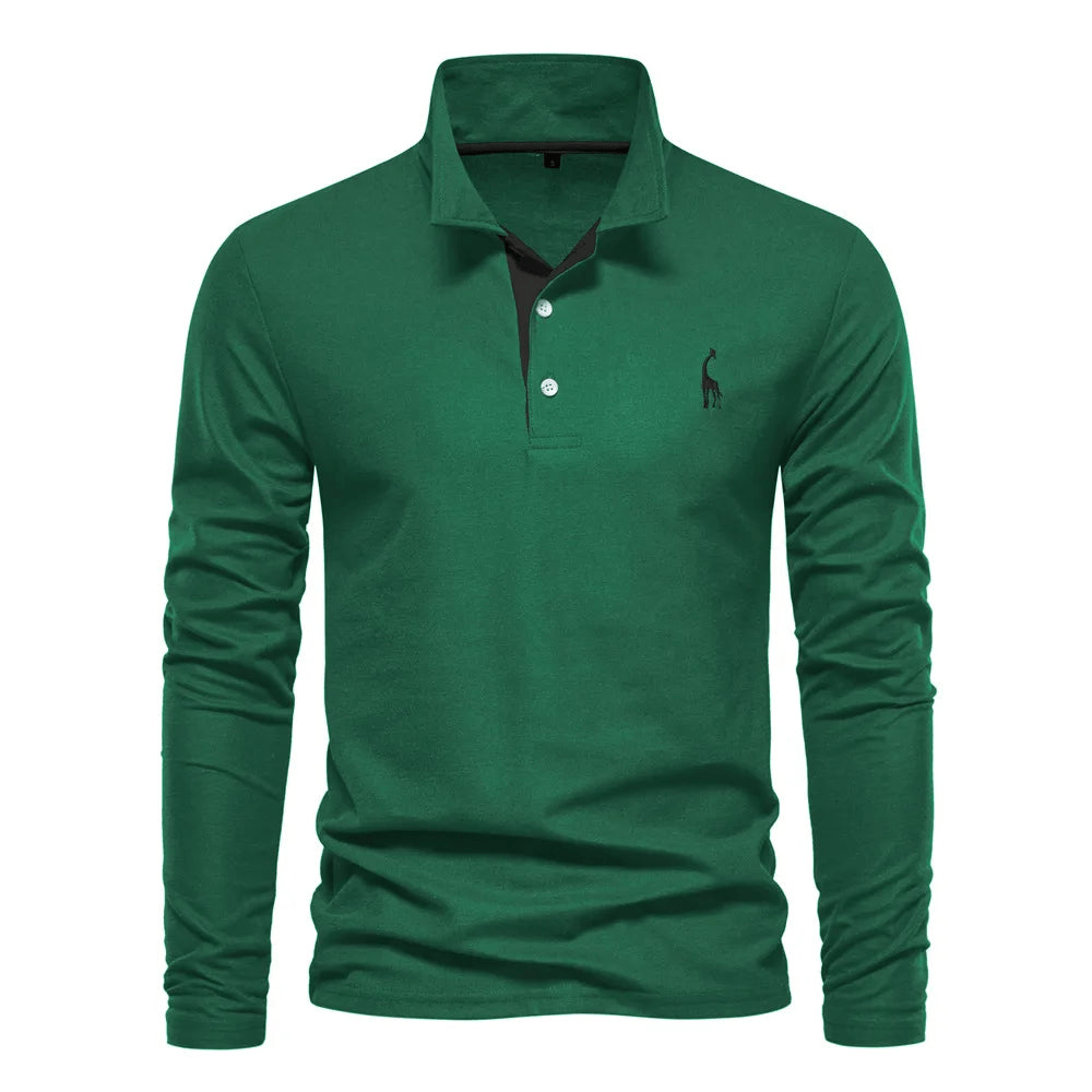 EB | Polo-Shirt mit langen Ärmeln - Simran