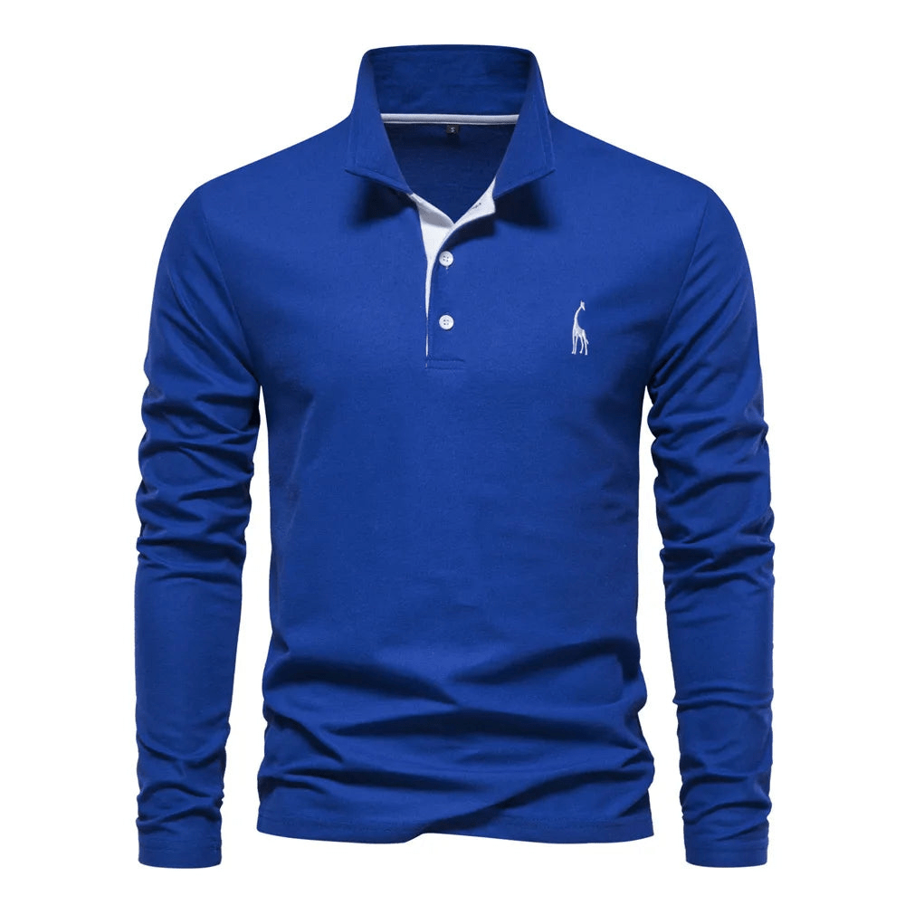 EB | Polo-Shirt mit langen Ärmeln - Simran