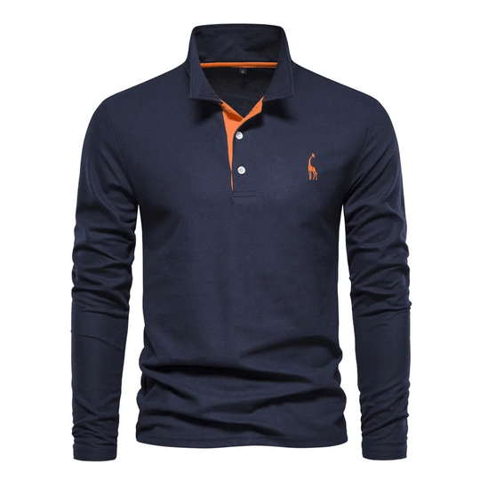 EB | Polo-Shirt mit langen Ärmeln - Simran