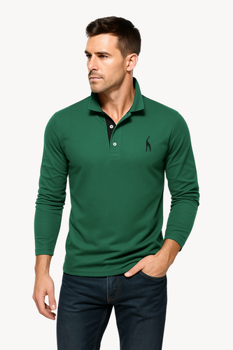 EB | Polo-Shirt mit langen Ärmeln - Simran