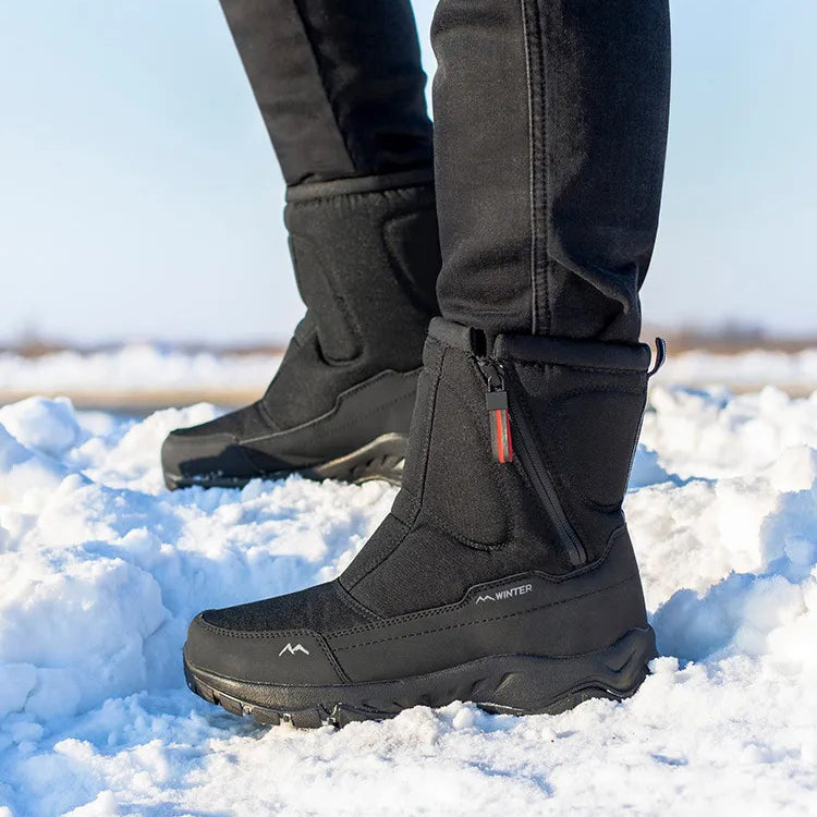 EB | Schneestiefel - Wasserabweisend Mid-High mit rutschfester Sohle