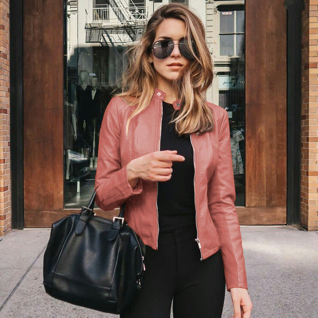 EB | Lederjacke für Stilbewusste Damen