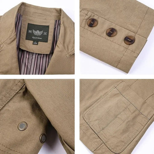 EB | Herbstlicher Herrenblazer mit Knöpfen