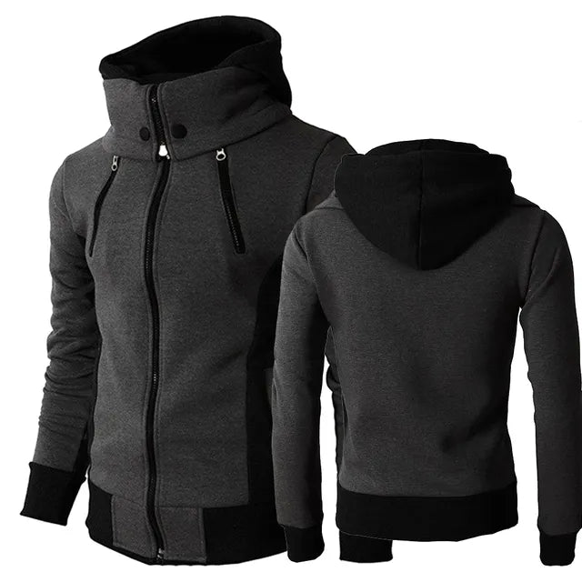 EB | Herrenpullover mit Reißverschlussdetail