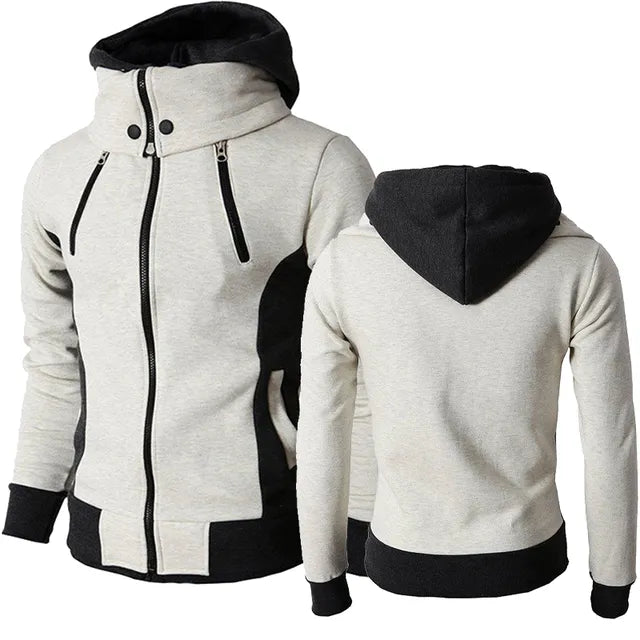 EB | Herrenpullover mit Reißverschlussdetail