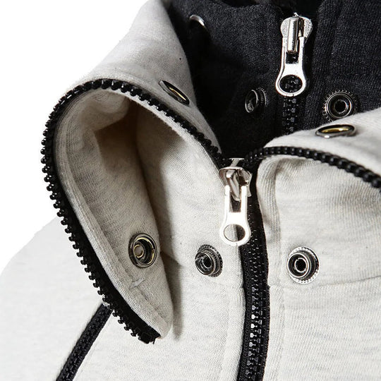 EB | Herrenpullover mit Reißverschlussdetail