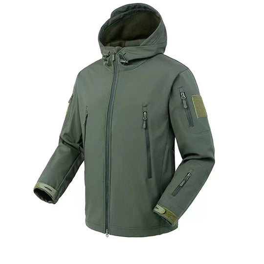 EB | Fleecejacke Wasserdicht mit Kapuze