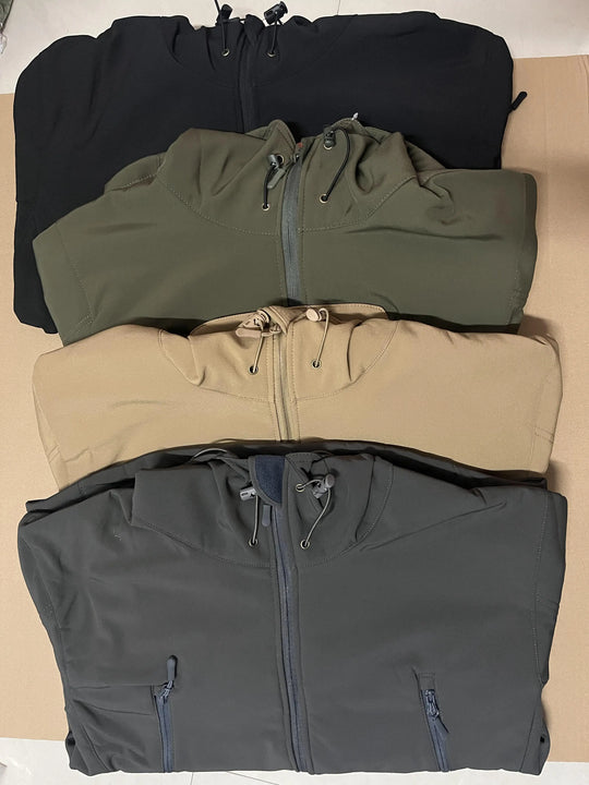 EB | Fleecejacke Wasserdicht mit Kapuze