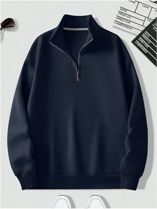 EB | Pullover mit Viertelreißverschluss