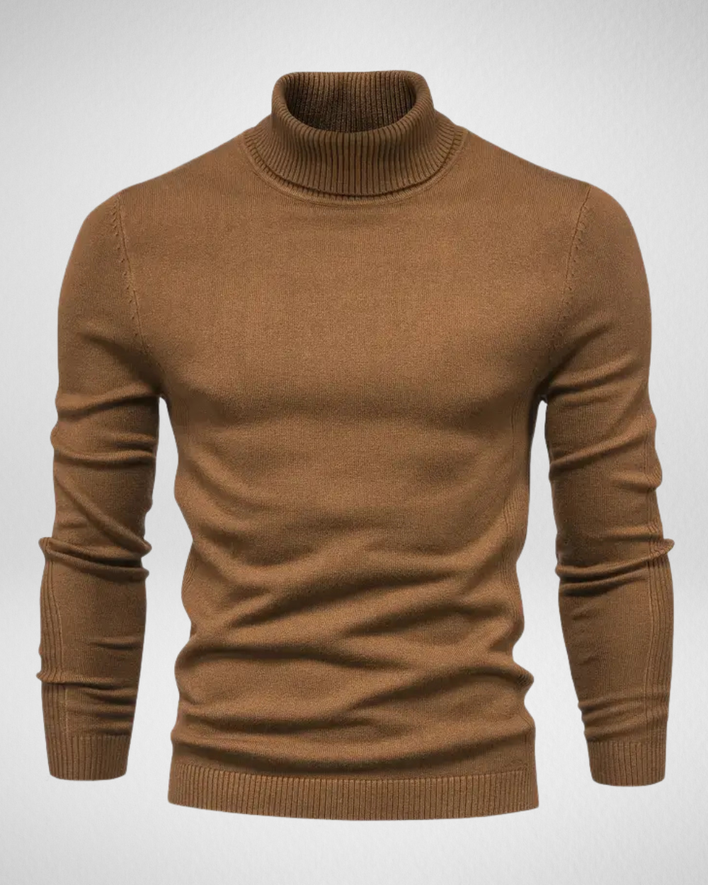 EB | Rollkragenpullover – Slim Fit Aus Weichem Strick
