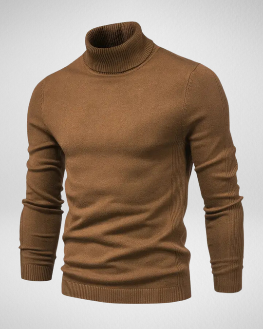 EB | Rollkragenpullover – Slim Fit Aus Weichem Strick