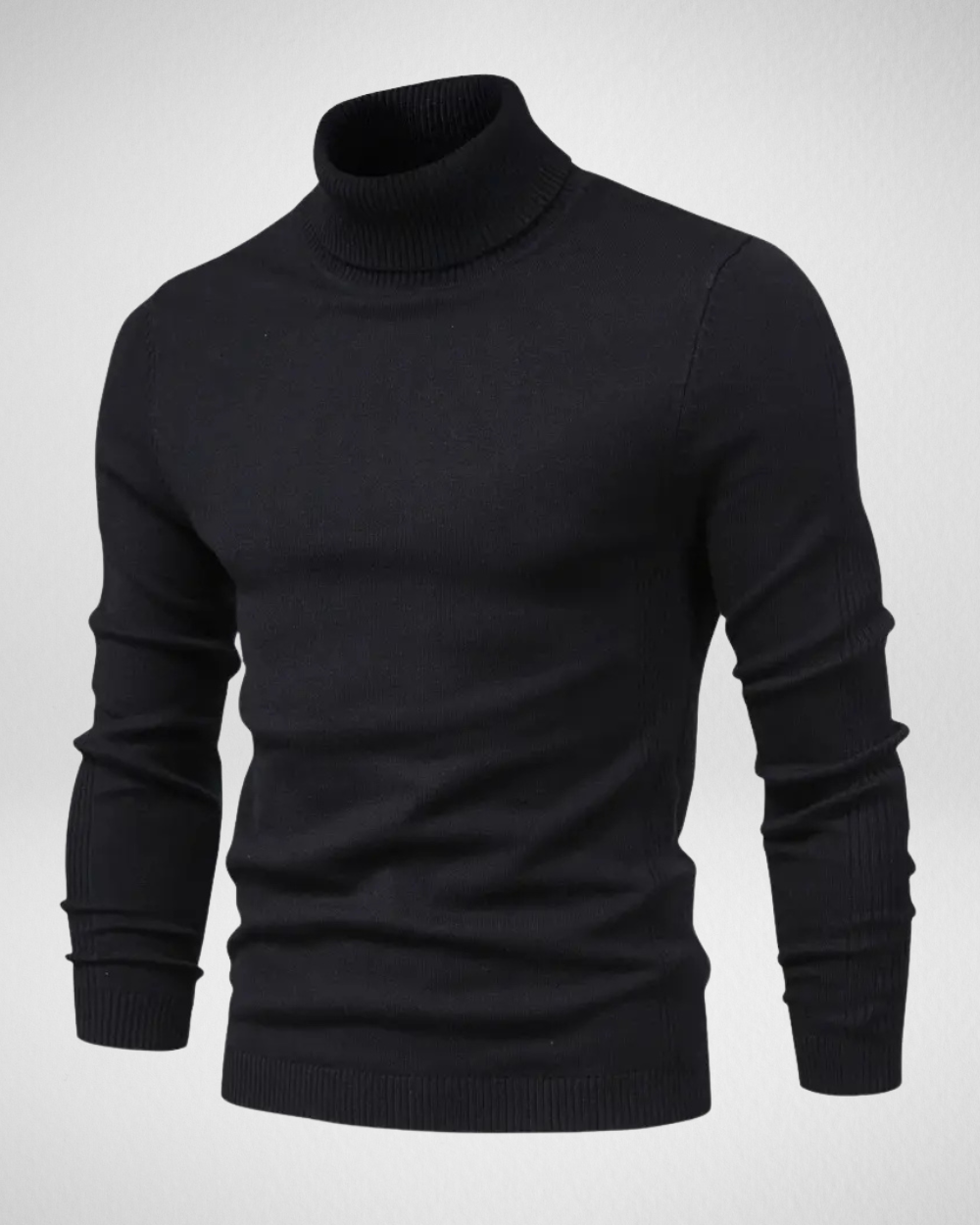 EB | Rollkragenpullover – Slim Fit Aus Weichem Strick