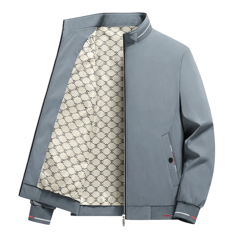 EB | Stehkragenjacke Aus Plüsch