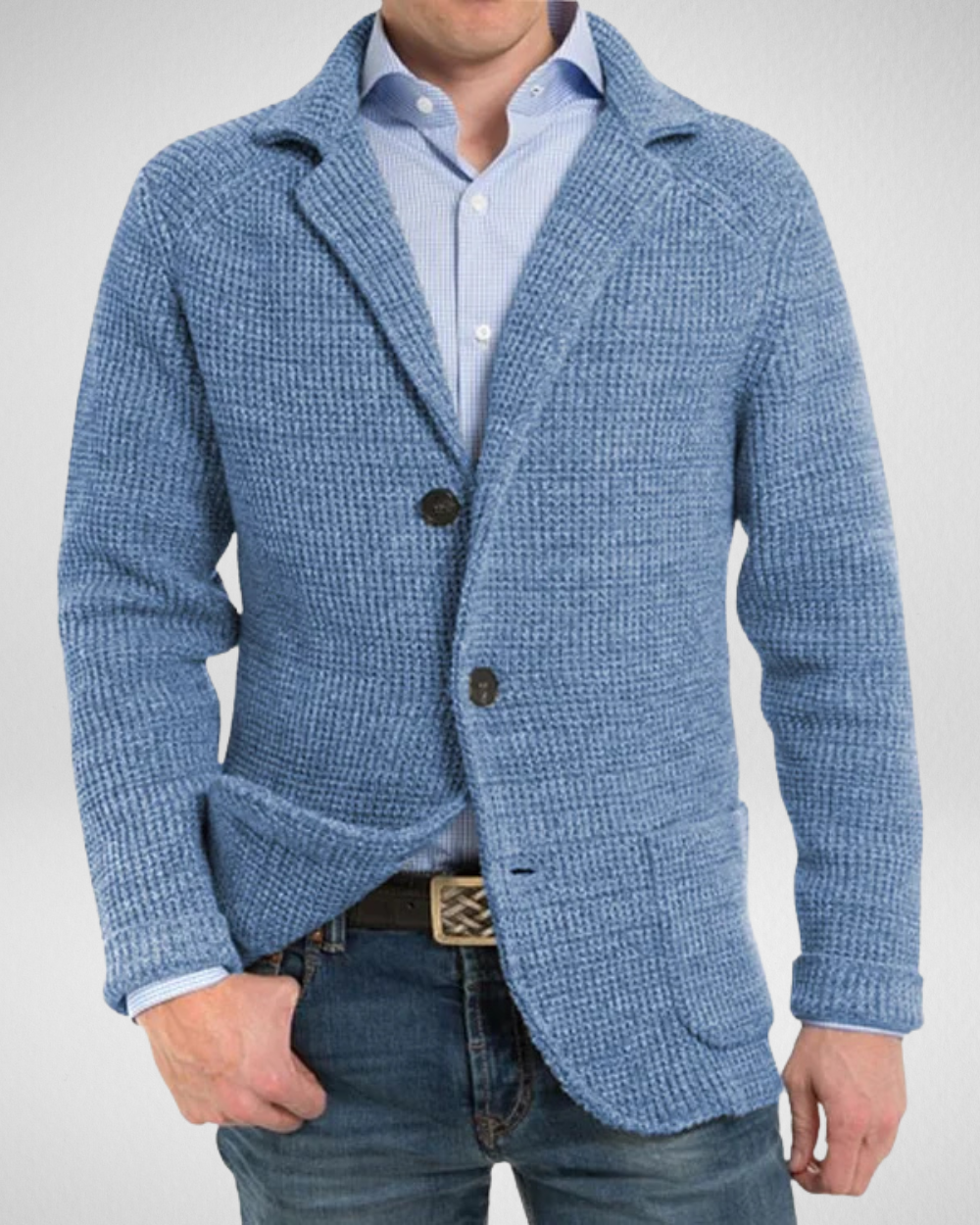 EB | und Bequemer Freizeit Herren Strickblazer