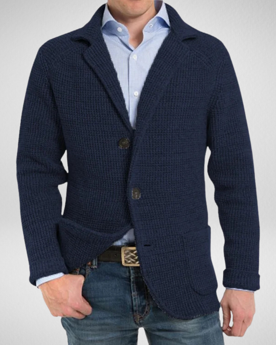 EB | und Bequemer Freizeit Herren Strickblazer