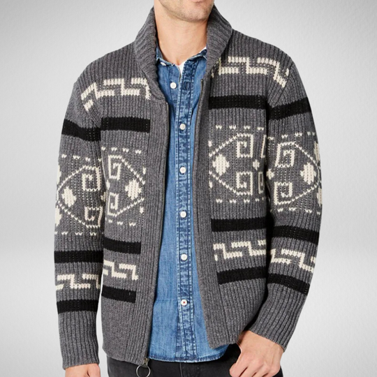 EB | Herren Strickjacke für Herbst und Winter