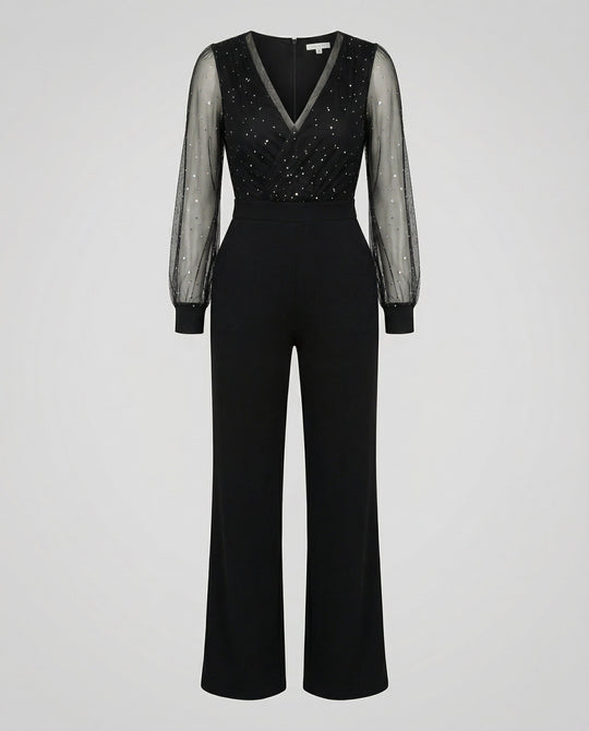 Lässiger Einfarbiger Overall Damen | EB