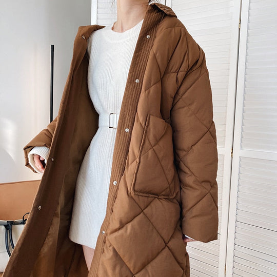 EB | Übergroße Steppjacke Sandra