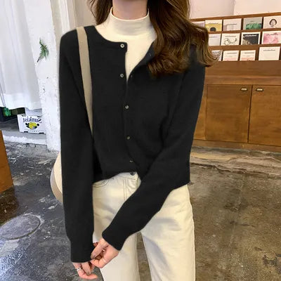 EB | Gemütliche Strickjacke mit Öffnung Vorne